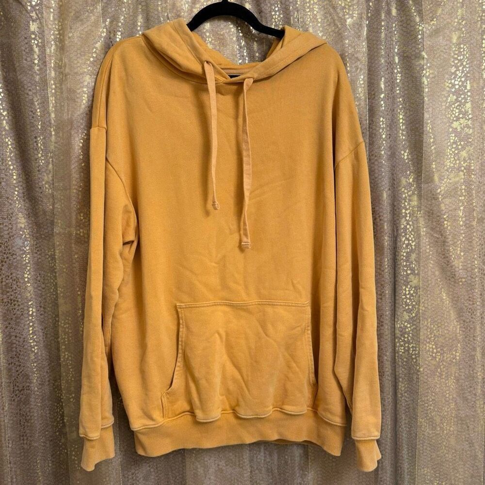 Aerie OFFLINE Oversized Golden Yellow Hoodie Sweatshirt Small